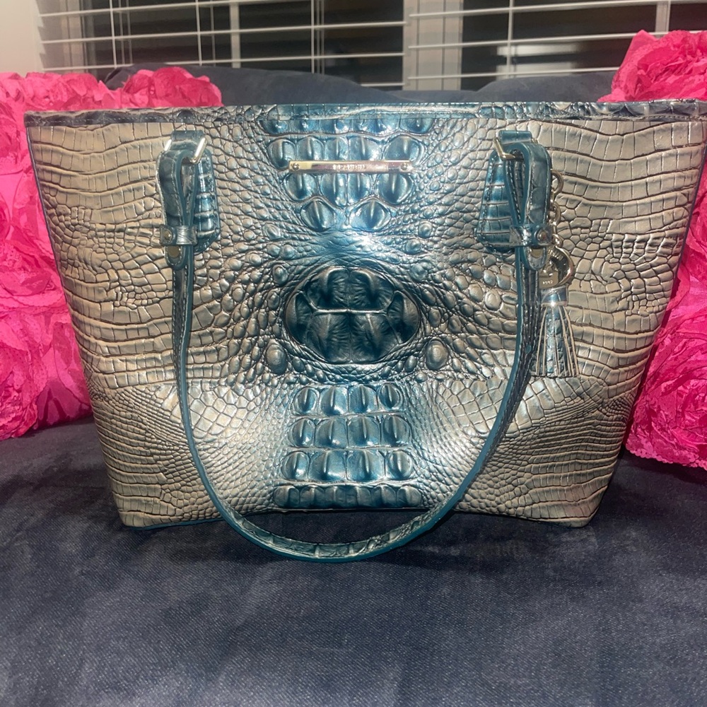 Brahmin mini tote for sale!